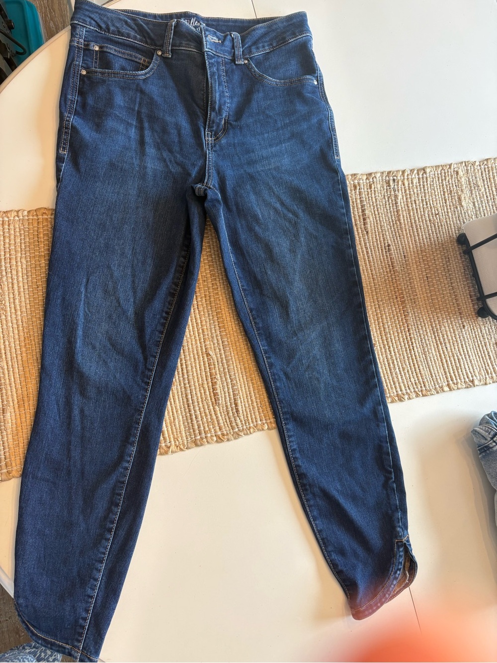 Maurices Dark Blue Skinny Jeans